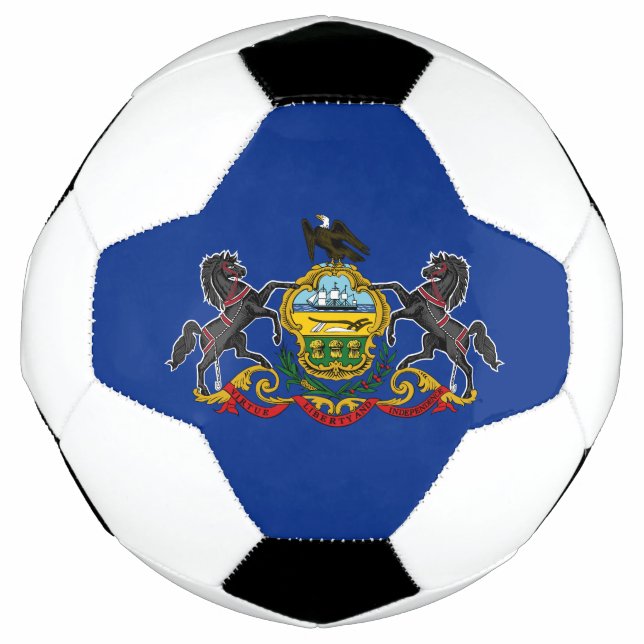 Pennsylvania State Flag Soccer Ball (Front)
