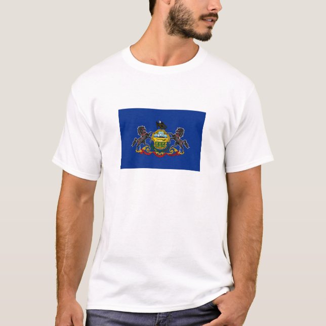 Pennsylvania State Flag T-Shirt (Front)