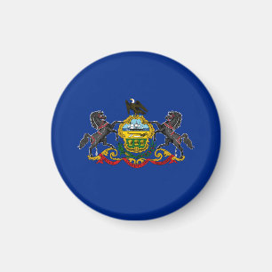 Pennsylvania State Flag USA Magnet