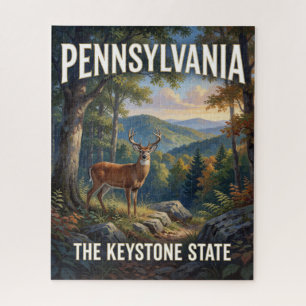 Pennsylvania State Pride Woodland Heritage 🏞️ Jigsaw Puzzle