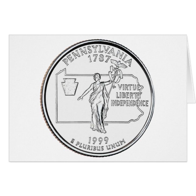 Pennsylvania State Quarter (Front Horizontal)
