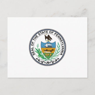 Pennsylvania State Seal Postcard