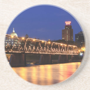 Pennsylvania State Walnut Street Bridge Coaster