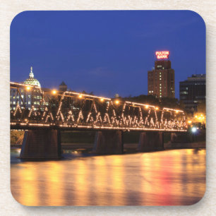 Pennsylvania State Walnut Street Bridge Coaster