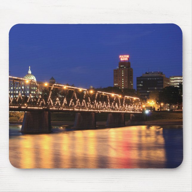 Pennsylvania State Walnut Street Bridge Mouse Pad (Front)