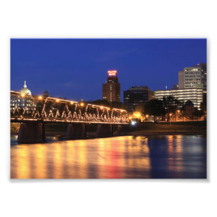 Pennsylvania State Walnut Street Bridge Photo Print
