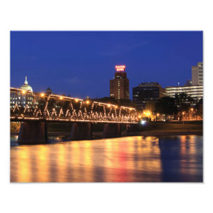 Pennsylvania State Walnut Street Bridge Photo Print