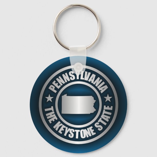 Pennsylvania Steel (B) Key Ring (Front)
