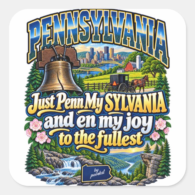 Pennsylvania sticker (Front)