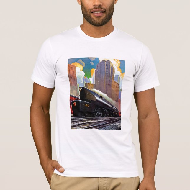 Pennsylvania Train by Unknown T-Shirt (Front)