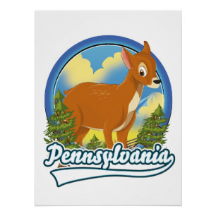 Pennsylvania Travel logo Poster