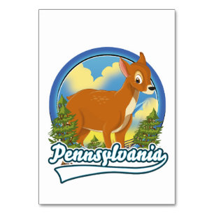 Pennsylvania Travel logo Table Number