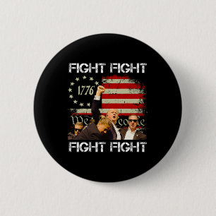 Pennsylvania Trump 2024 Fight!  6 Cm Round Badge