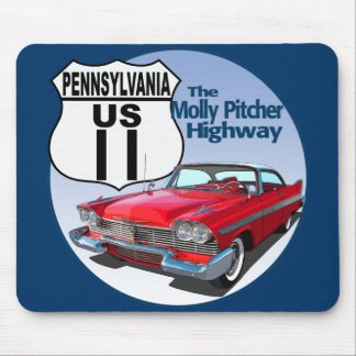Pennsylvania US Route 11 - The Molly Pitcher Mouse Pad