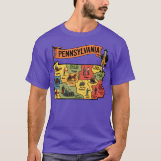 Pennsylvania - Vintage Tourism T-Shirt