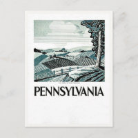 Pennsylvania - Vintage WPA Poster - Farm and Field