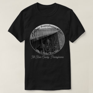 Pennsylvania Wilds Souvenir Kinzua Skywalk DK T-Shirt