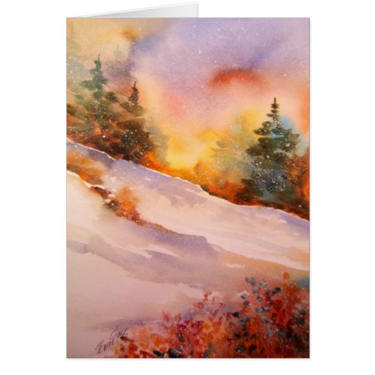 Pennsylvania Winter Sunrise Note Card