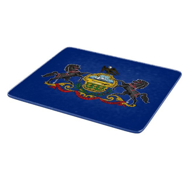 Pennsylvanian Flag Cutting Board (Corner)