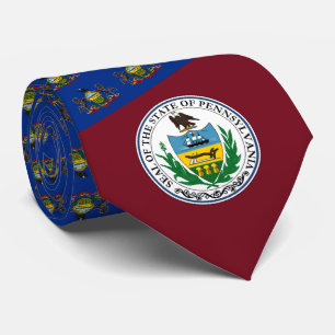 Pennsylvanian Flag & Seal, Flag of Pennsylvania Tie