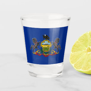 Pennsylvanian Flag Shot Glass