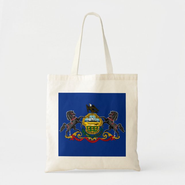 Pennsylvanian Flag Tote Bag (Front)