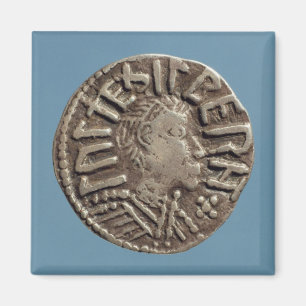 Penny Aethelberht Anglo-Saxon King East Anglia. Magnet