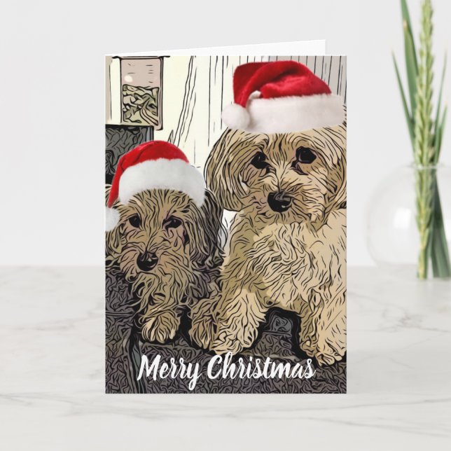 Penny and Copper Christmas Card (Front)