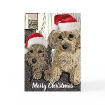 Penny and Copper Christmas Card