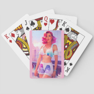 Penny at the Pennyroyal Tea Club Playing Cards