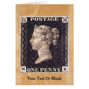 Penny Black Postage Stamp
