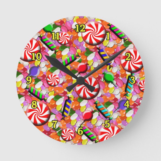 Penny Candy Wall Clock (Front)