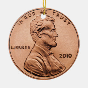 Penny Ceramic Tree Decoration
