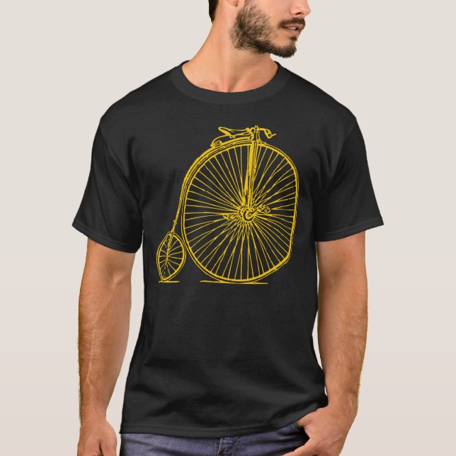 Penny Farthing - Amber T-Shirt (Front)