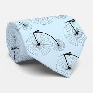 Penny Farthing Bicycle Design Tie