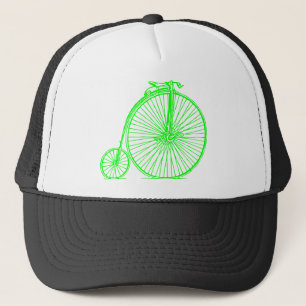 Penny Farthing - Green Trucker Hat