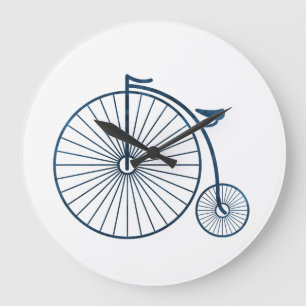 penny farthing large clock