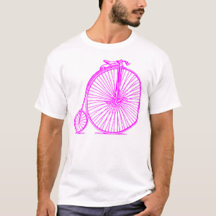 Penny Farthing - Magenta T-Shirt
