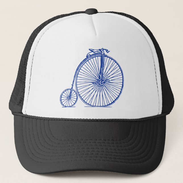 Penny Farthing - Navy Trucker Hat (Front)