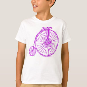 Penny Farthing - Purple T-Shirt