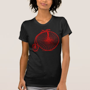Penny Farthing - Red T-Shirt