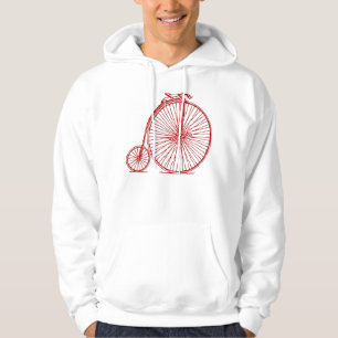 Penny Farthing - Ruby Red Hoodie