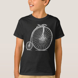 Penny Farthing - White T-Shirt