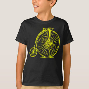 Penny Farthing - Yellow T-Shirt