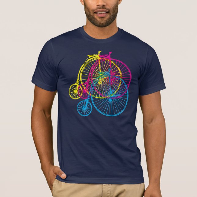 Penny Farthings CMYK T-Shirt (Front)
