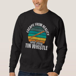 Penny Flageolet Instrument Play Tin Whistle Sweatshirt