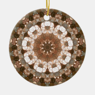 Penny Flower Nov 2012 Ceramic Ornament