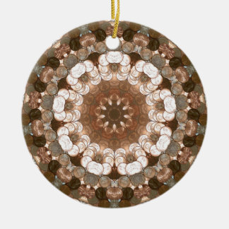 Penny Flower Nov 2012 Ceramic Ornament