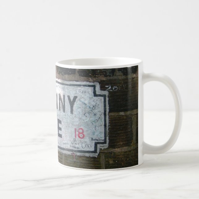 Penny Lane Street Sign Coffee Mug (Right)