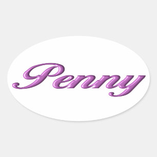 Penny sticker name